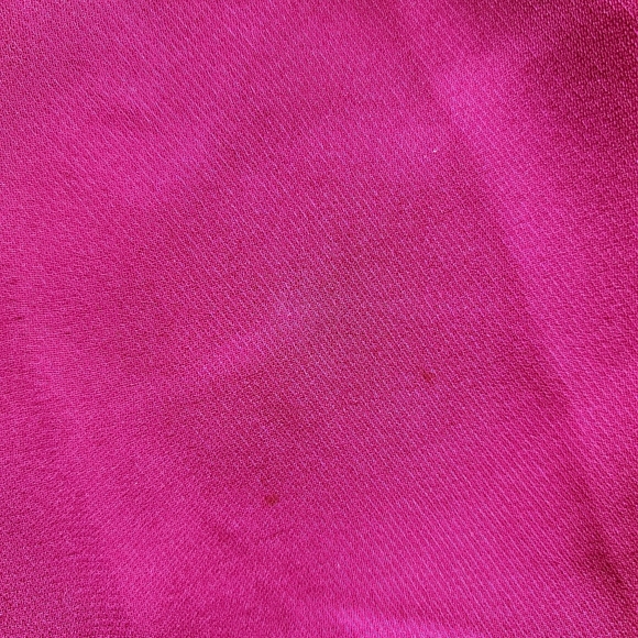 Parker Women's V Neck Short Sleeve Ruffle Blouse in Beetroot SZ XS - Picture 7 of 7